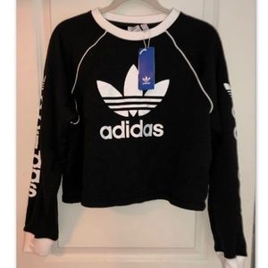 adidas cropped sweater